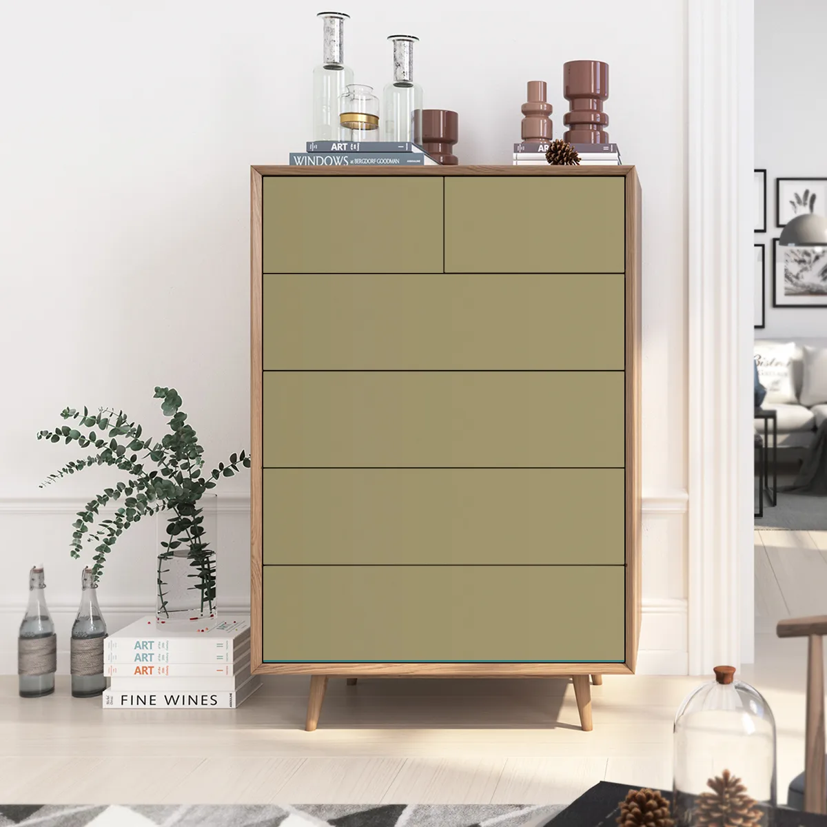 Laminate 10145 — S'Shades · Living, Lobby, Cabinet, Close-up