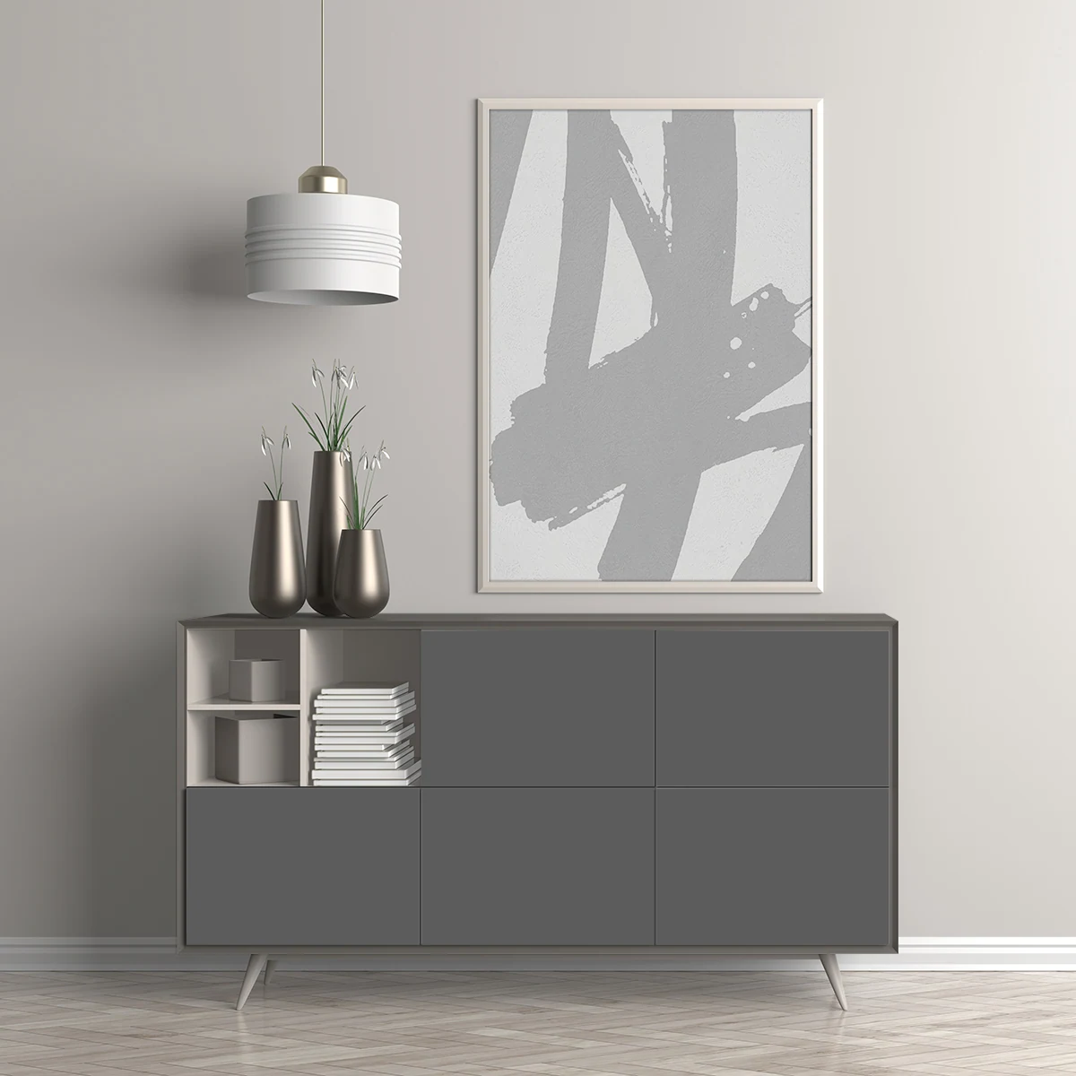 Laminate 6030 — Perspective V4 · Living, Lobby, Storage, Cabinet