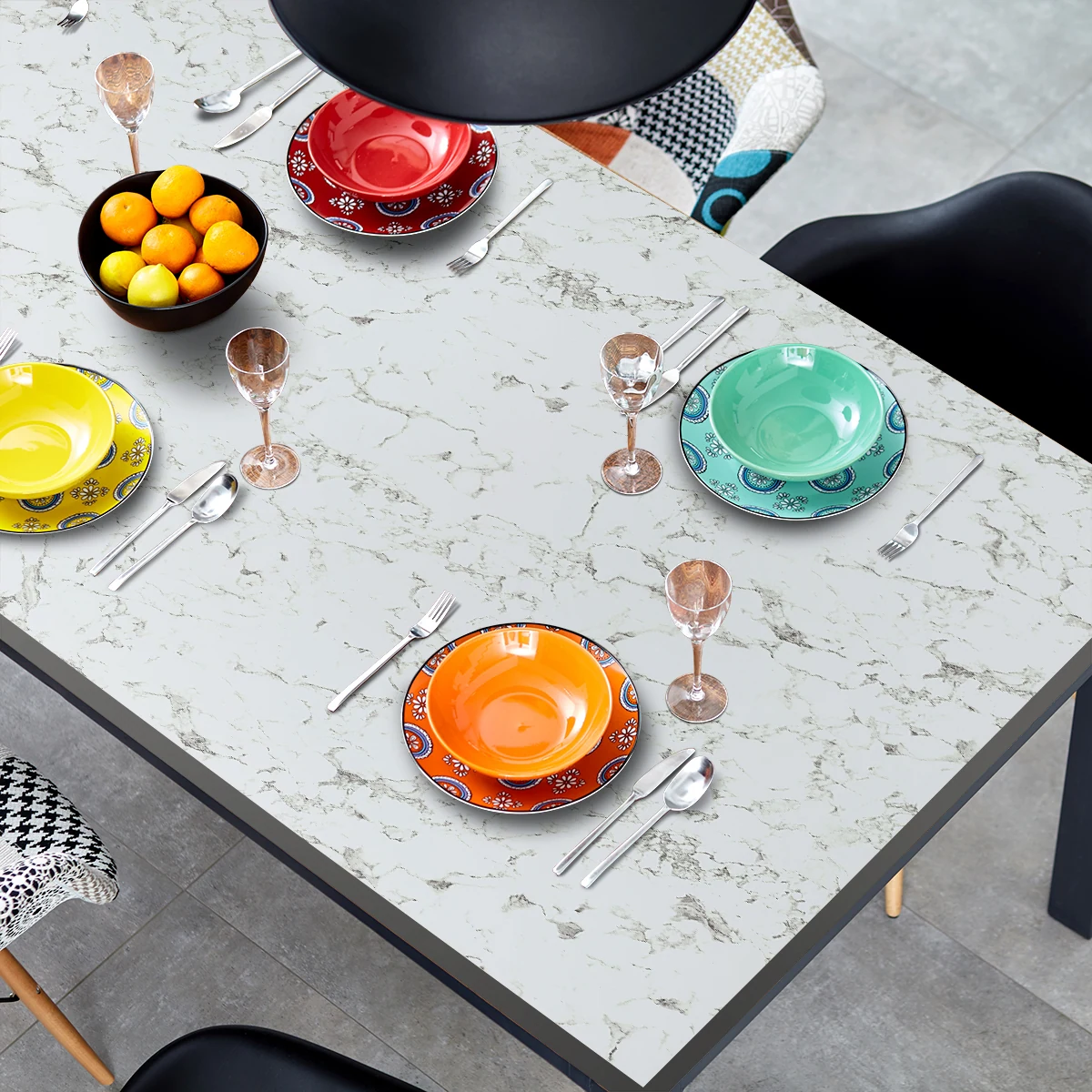 Laminate 6354 — Perspective V4 · Dining, Table, Close-up