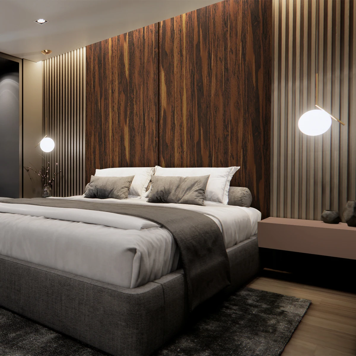 Laminate 6694 — Perspective V4 · Bedroom