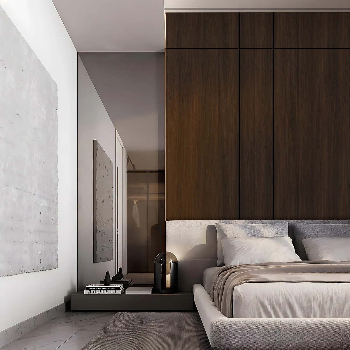 Laminate 6726 — Perspective V4 · Bedroom