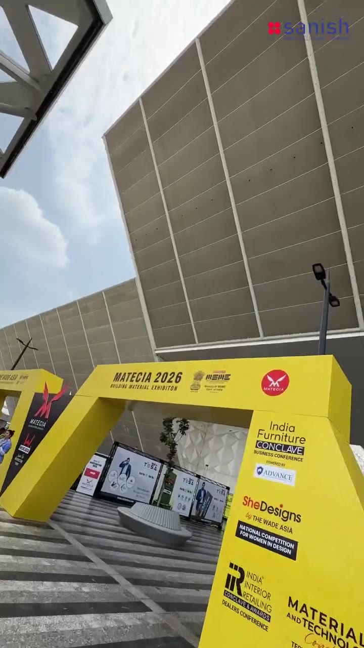 From the entrance to every conversation, SANISH made its presence felt at MATECIA 2026