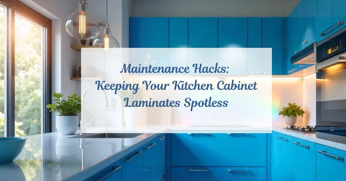 Maintenance Hacks: Keeping Your Kitchen Cabinet Laminates Spotless