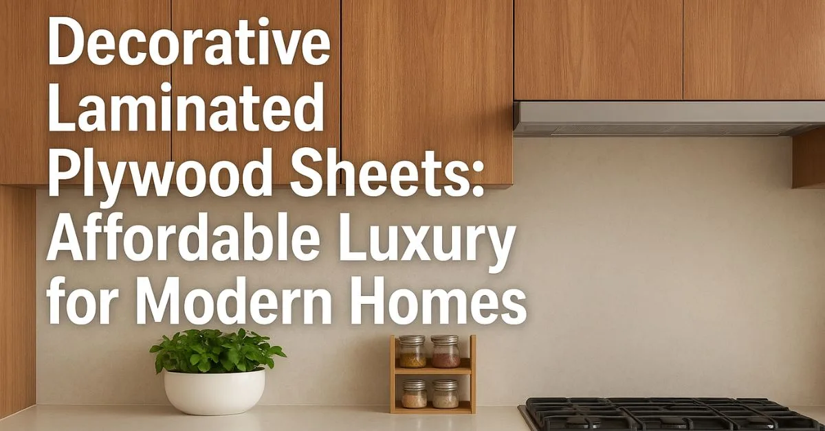 Decorative Laminated Plywood Sheets: Affordable Luxury for Modern Homes
