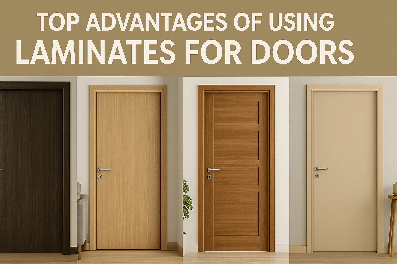 Top Advantages of Using Laminates for Doors
