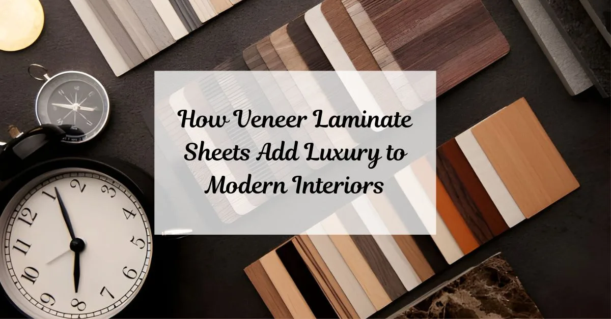 How Veneer Laminate Sheets Add Luxury to Modern Interiors