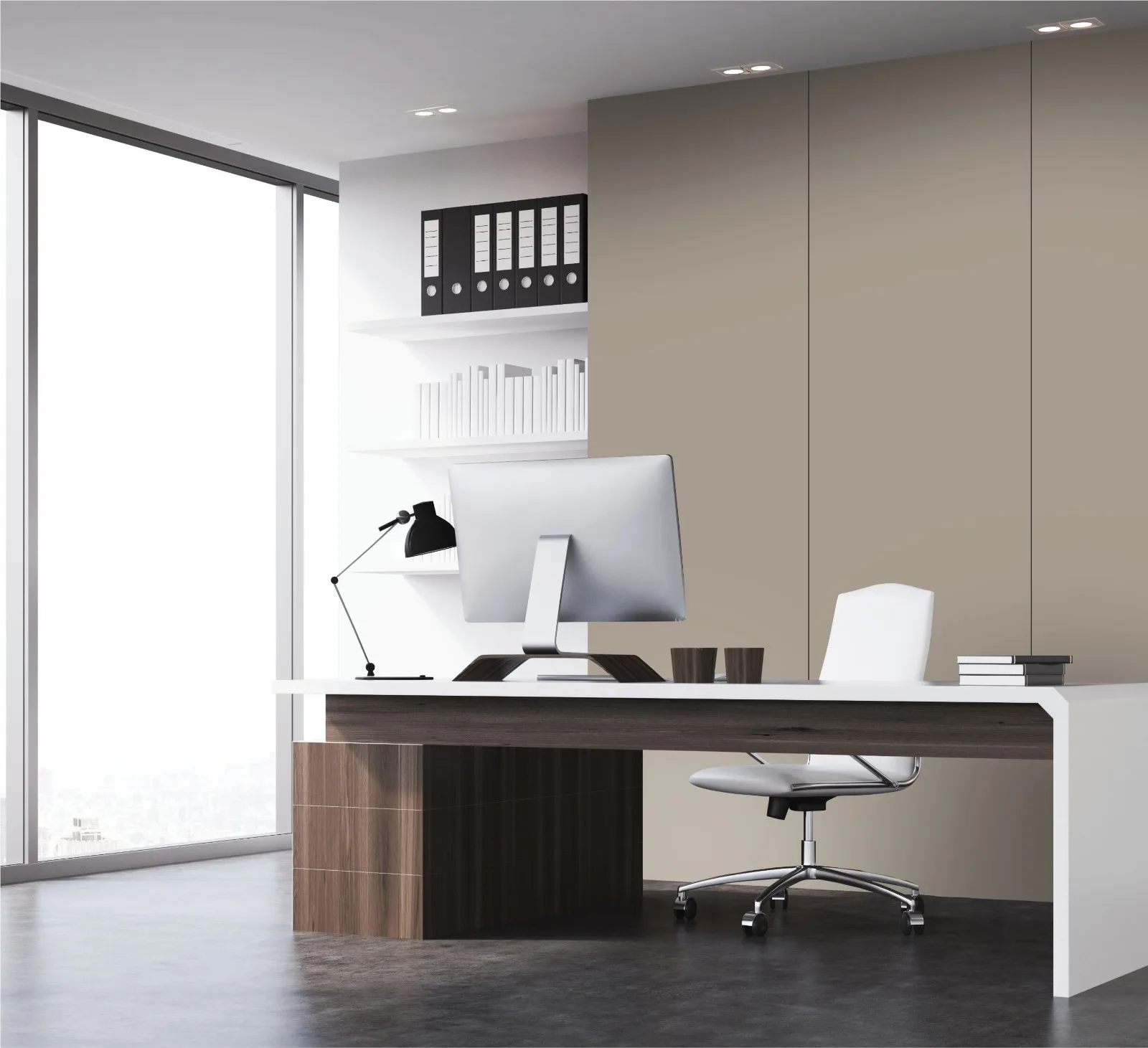 Laminate MS 5502 + MT 5507 — Thermo Laminates · Cabinet, Workspace