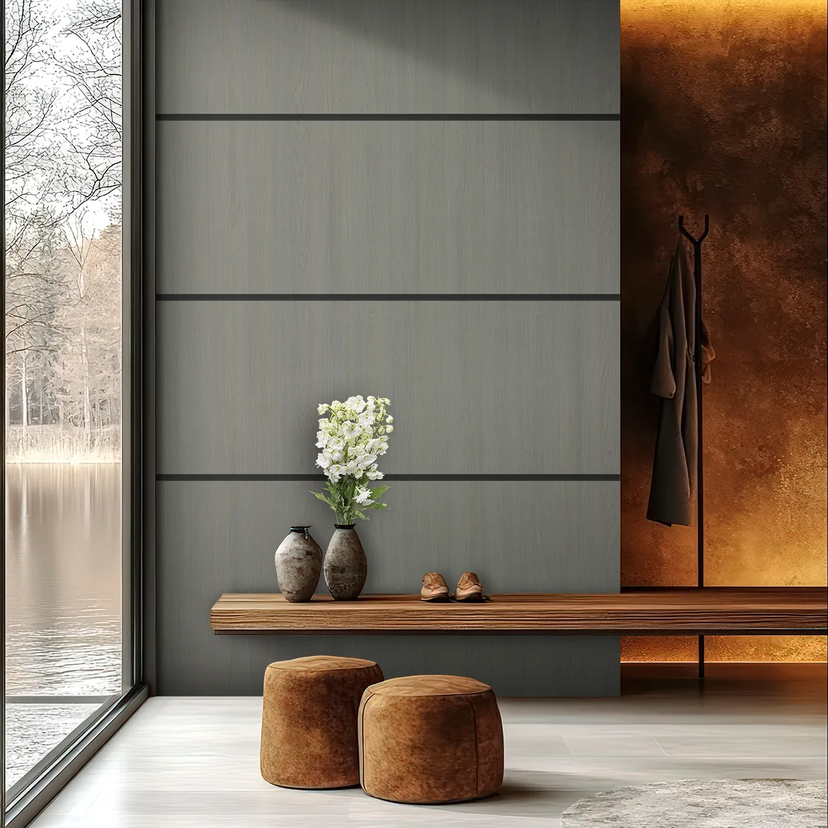 10822 SF applied in an interior