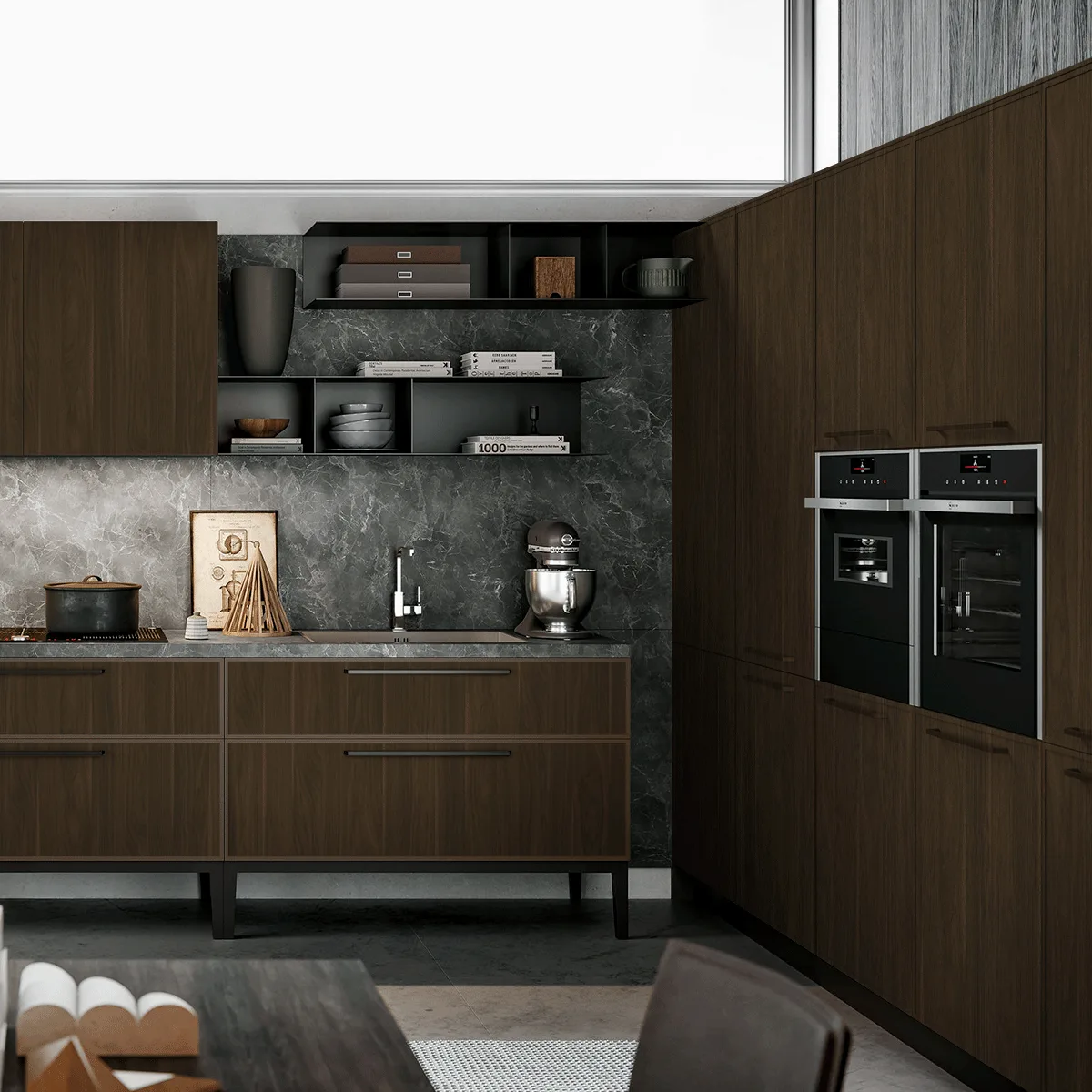 10827 SF applied in an interior