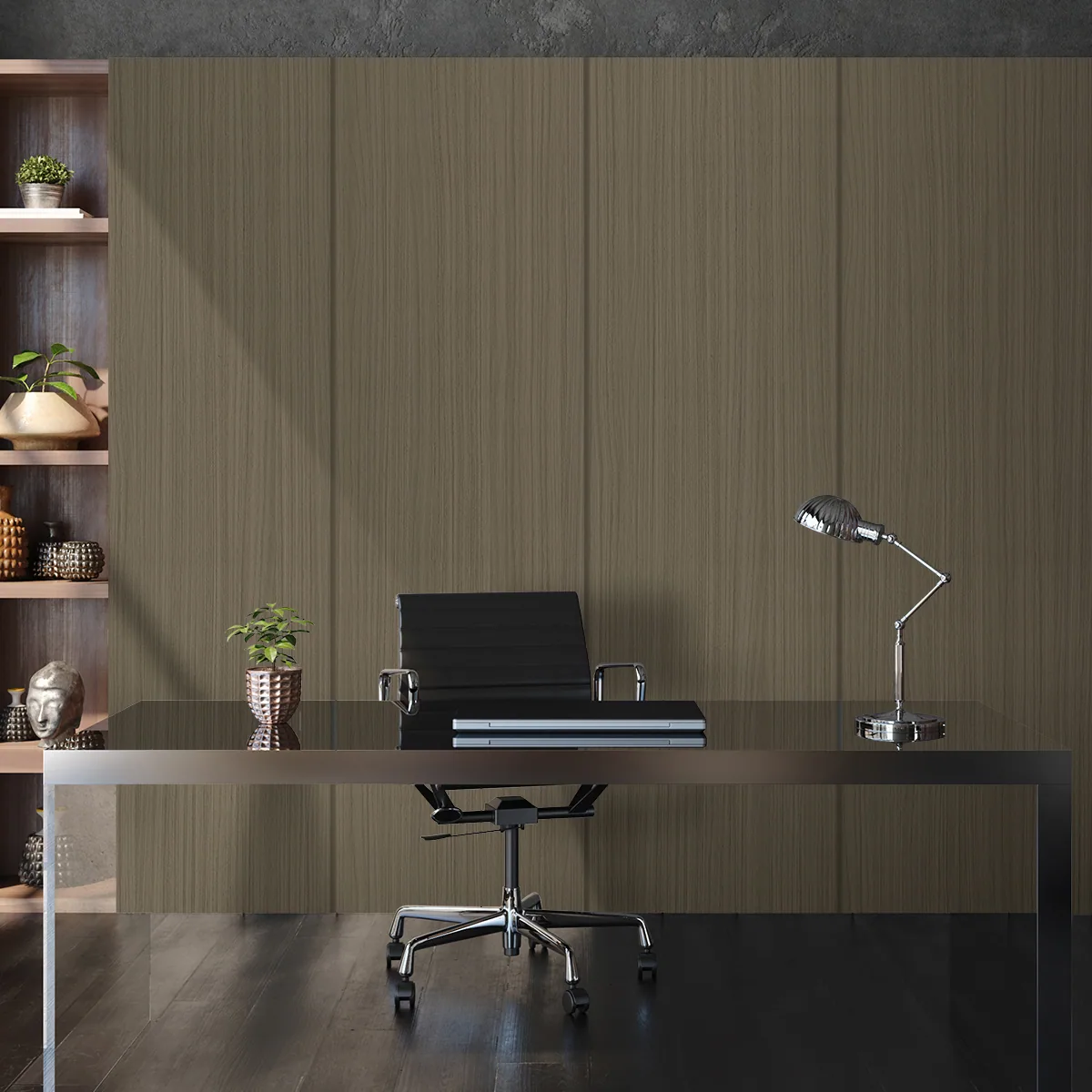 6596 SF applied in an interior