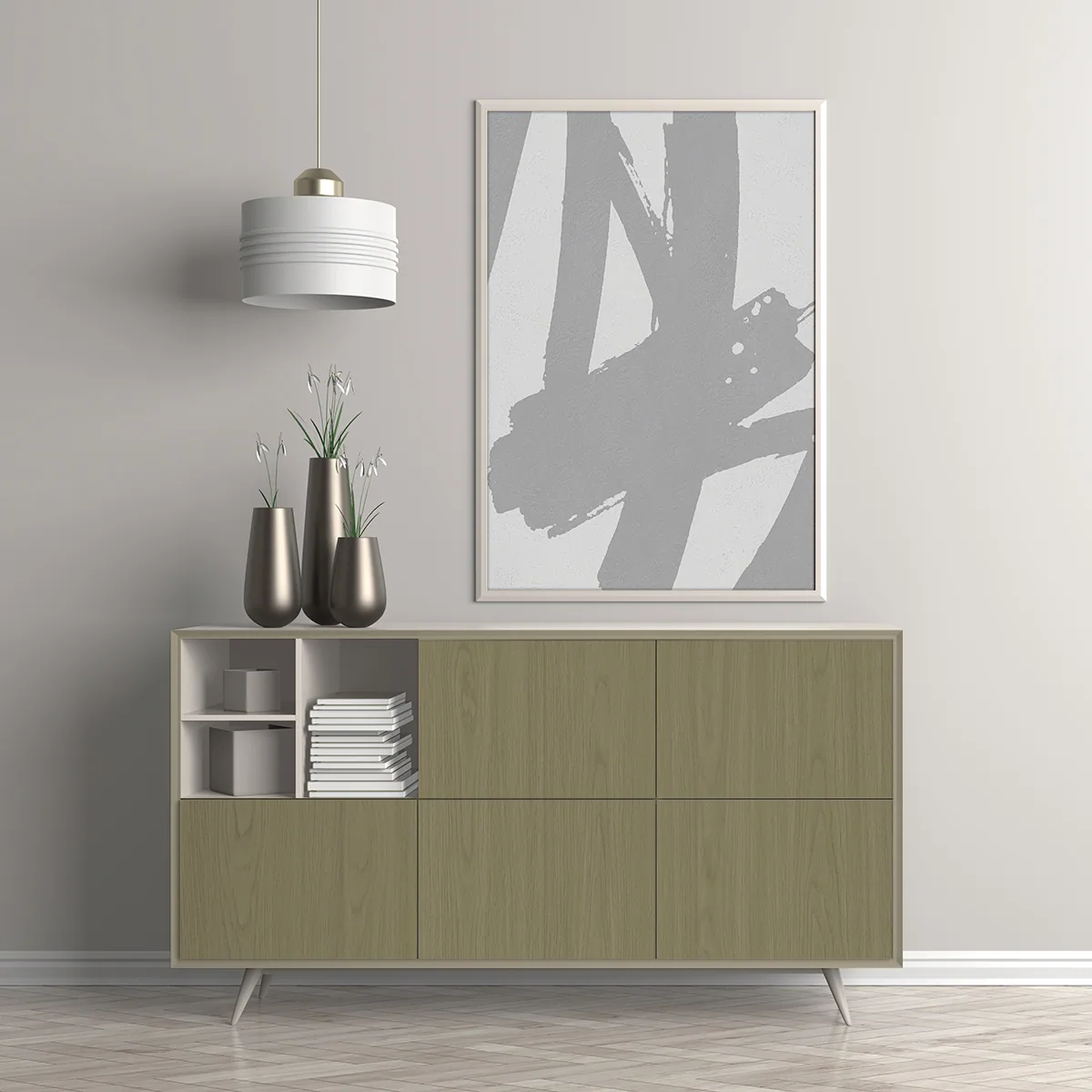 10832 SF applied in an interior