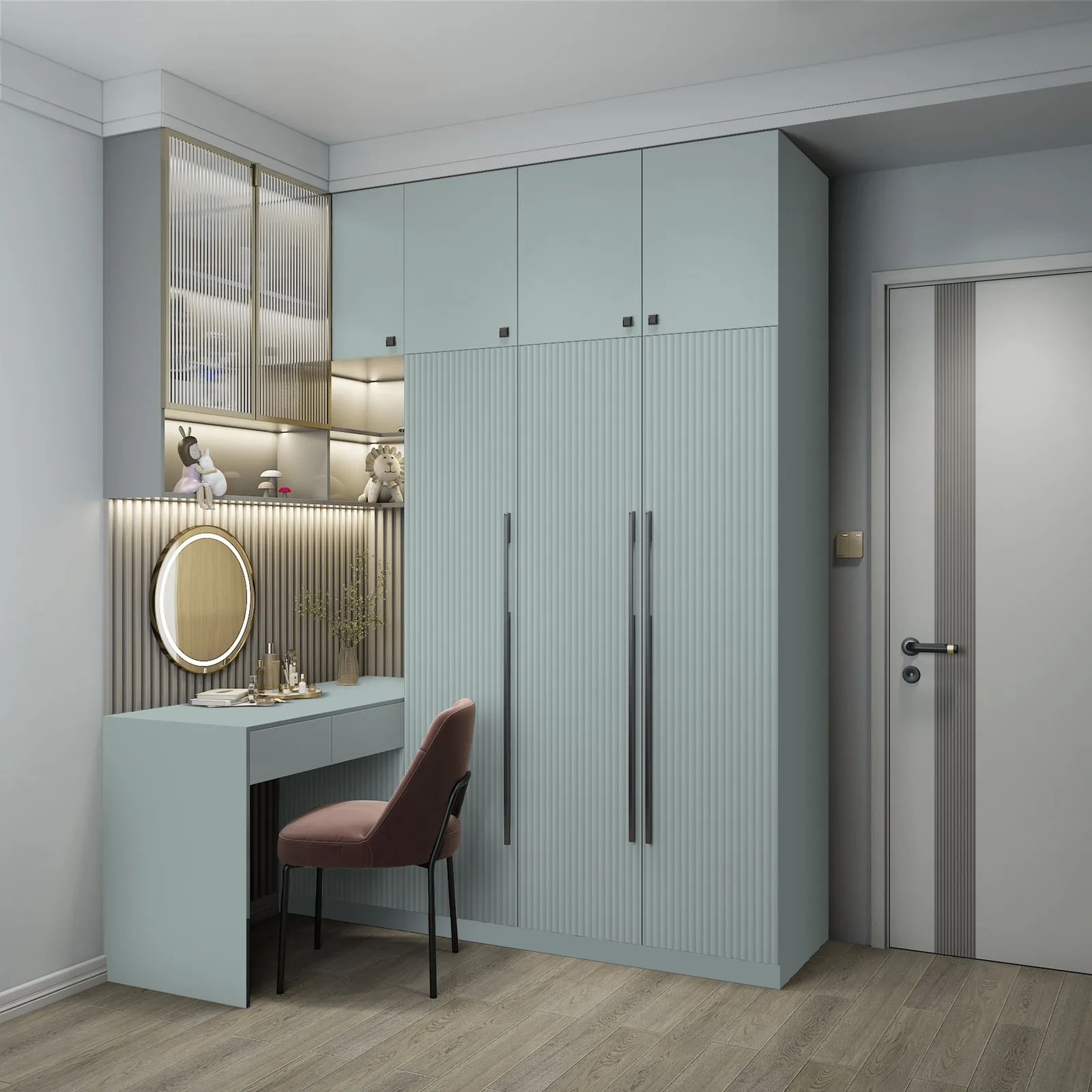 9108 MICRO LINE applied in an interior