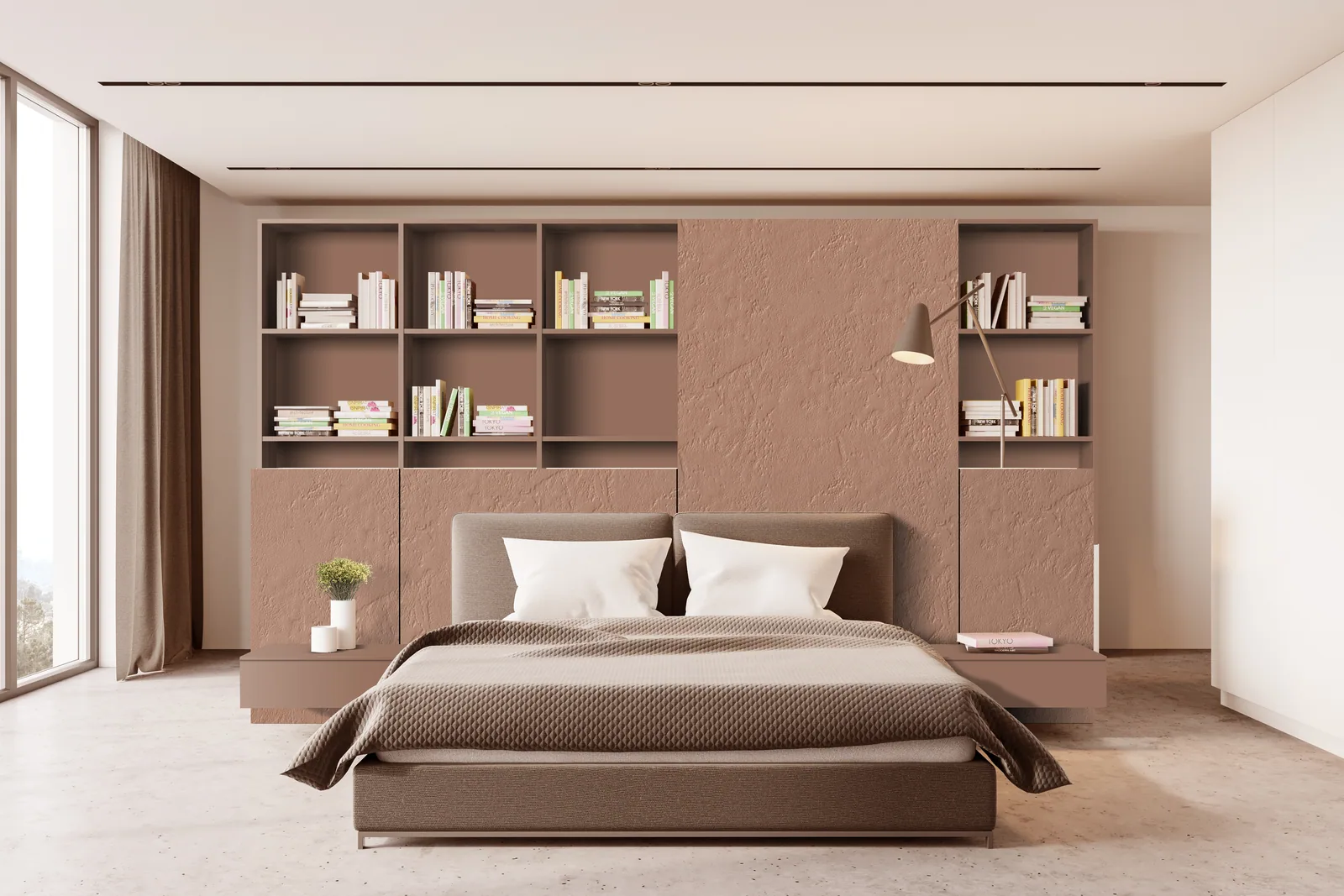 9101 STONE applied in an interior