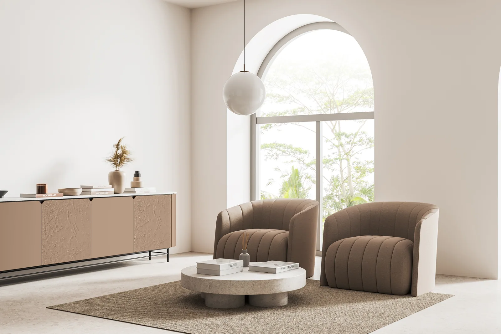 9102 STONE applied in an interior